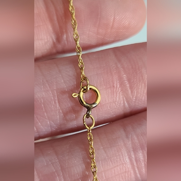 Vintage 10k gold hummingbird necklace C.CO black hills gold yellow rose gold vtg - Picture 8 of 16